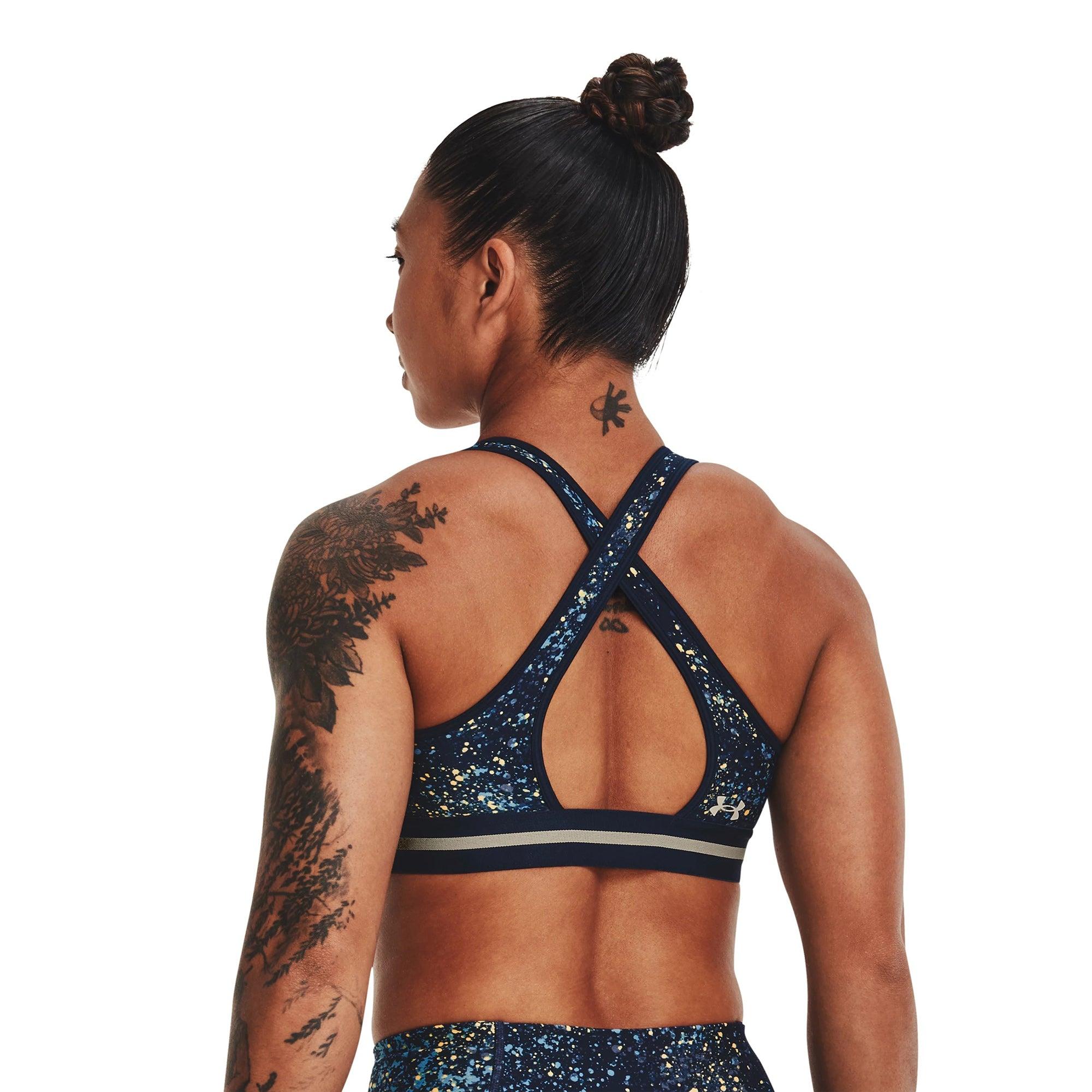 Áo bra thể thao nữ Under Armour Prjct Rock Bra Printed - 1371365-408