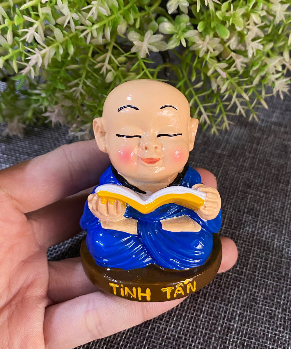 Bộ 06 tượng Lục Độ kèm chân đế ngang 06 ô