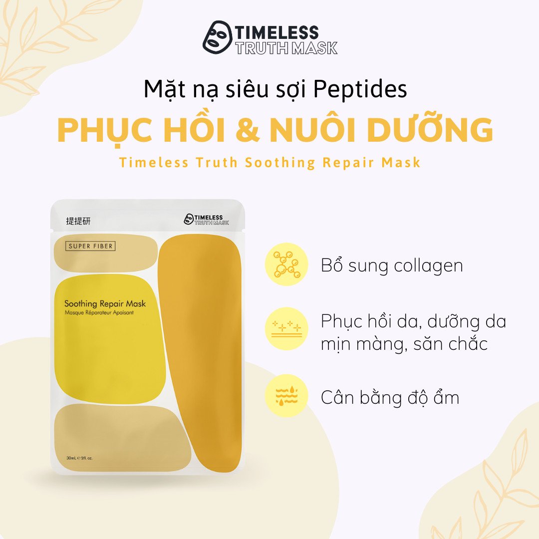 Mặt nạ siêu sợi bổ sung Collagen Timeless Truth Mask (Hộp 5 tấm x 30ml)