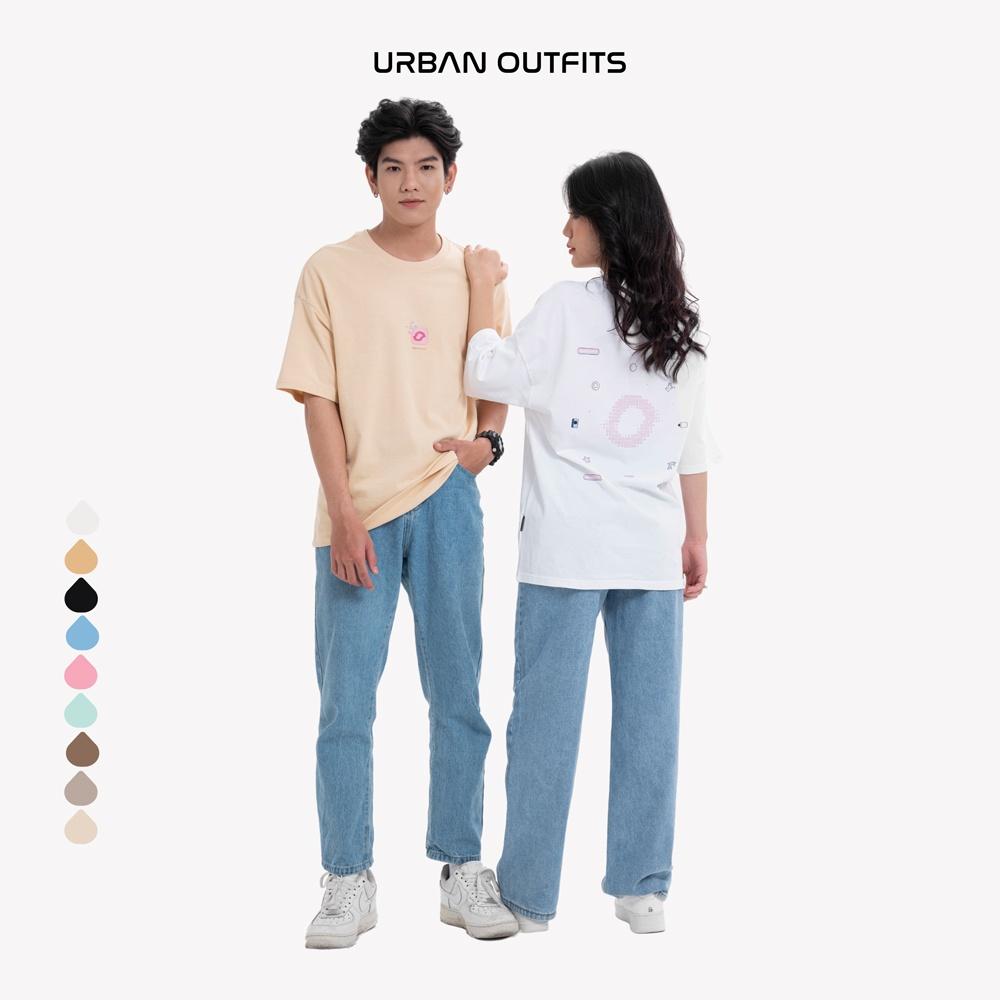 Áo Thun Tay Lỡ Form Rộng URBAN OUTFITS ATO122 Local Brand In URBAN TRẮNG ver 2.0 Vải 100% Compact Cotton 250GSM Dầy