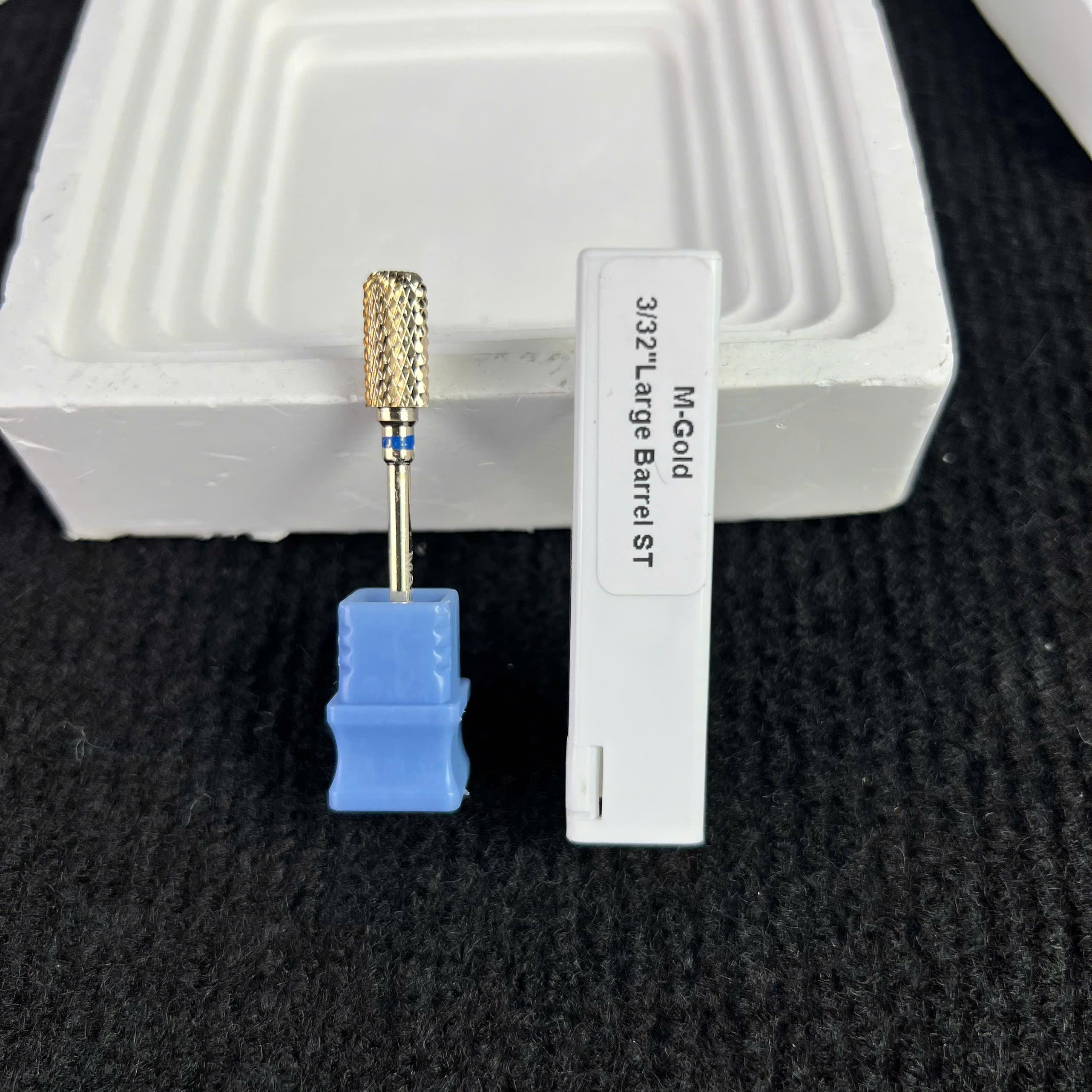 Combo 3 Đầu Mài Titan Đa Năng 5in1 Mạ Vàng Tặng Chổi Vệ Sinh Vonfram Bo Viền Đúc Đặc, Xanh Mài Phá gel , Đỏ Mài Mịn Êm Không Nóng Nữ Women