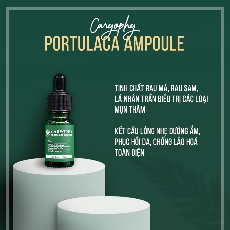 Bộ đôi sữa rửa mặt Caryophy 150ml và Serum Caryophy 10ml