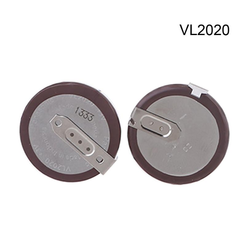 1 Chiếc Chính Hãng Panasonic VL2020 VL 2020 Pin Sạc Lithium 3V Có Chân 90 Độ Pin Nút Cho Xe BMW chìa Khóa Ô Tô Điều Khiển Từ Xa