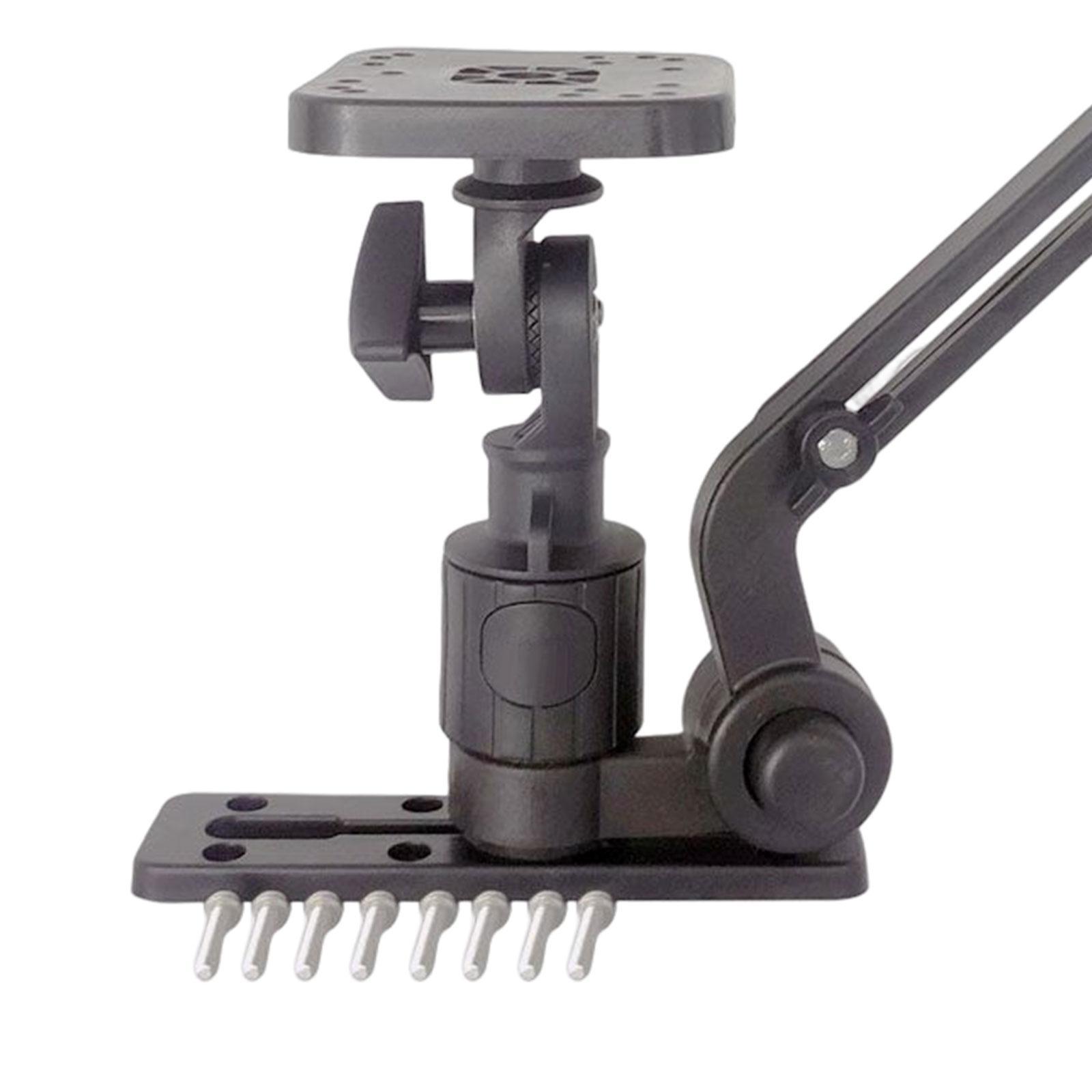 Fish  Mount Fish  Holder Transducer Mounting Arm Universal Electronic Fishfinder Mount Support for Kayak Boat Easy Install