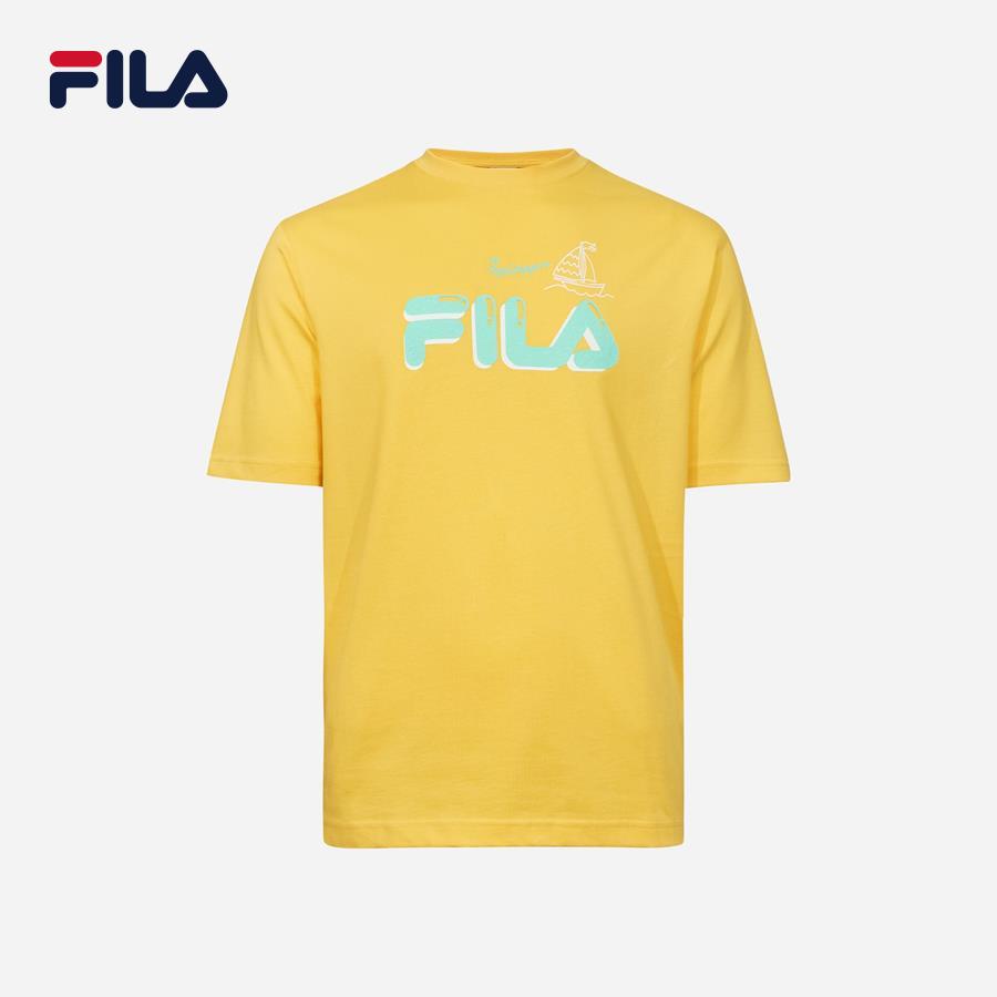 Áo thun tay ngắn thời trang unisex Fila - FW2RSF2079X-CYE