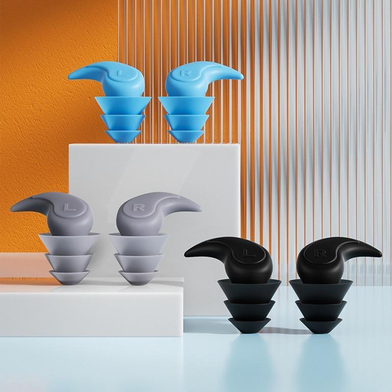 Nút Tai Silicone Nhét Tai Chống Ồn Khi Ngủ