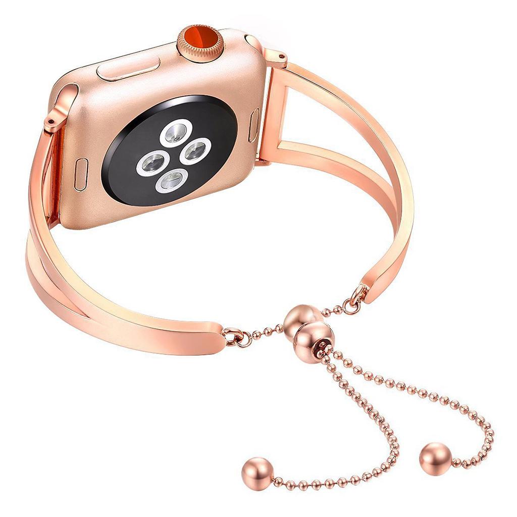 Stainless Steel Wristband Bangle Cuff For iWatch Series 1/2/3 42mm