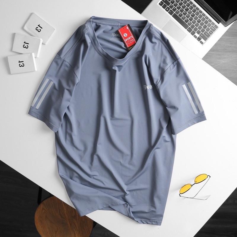 Áo thun nam 3 sọc màu đen big size
