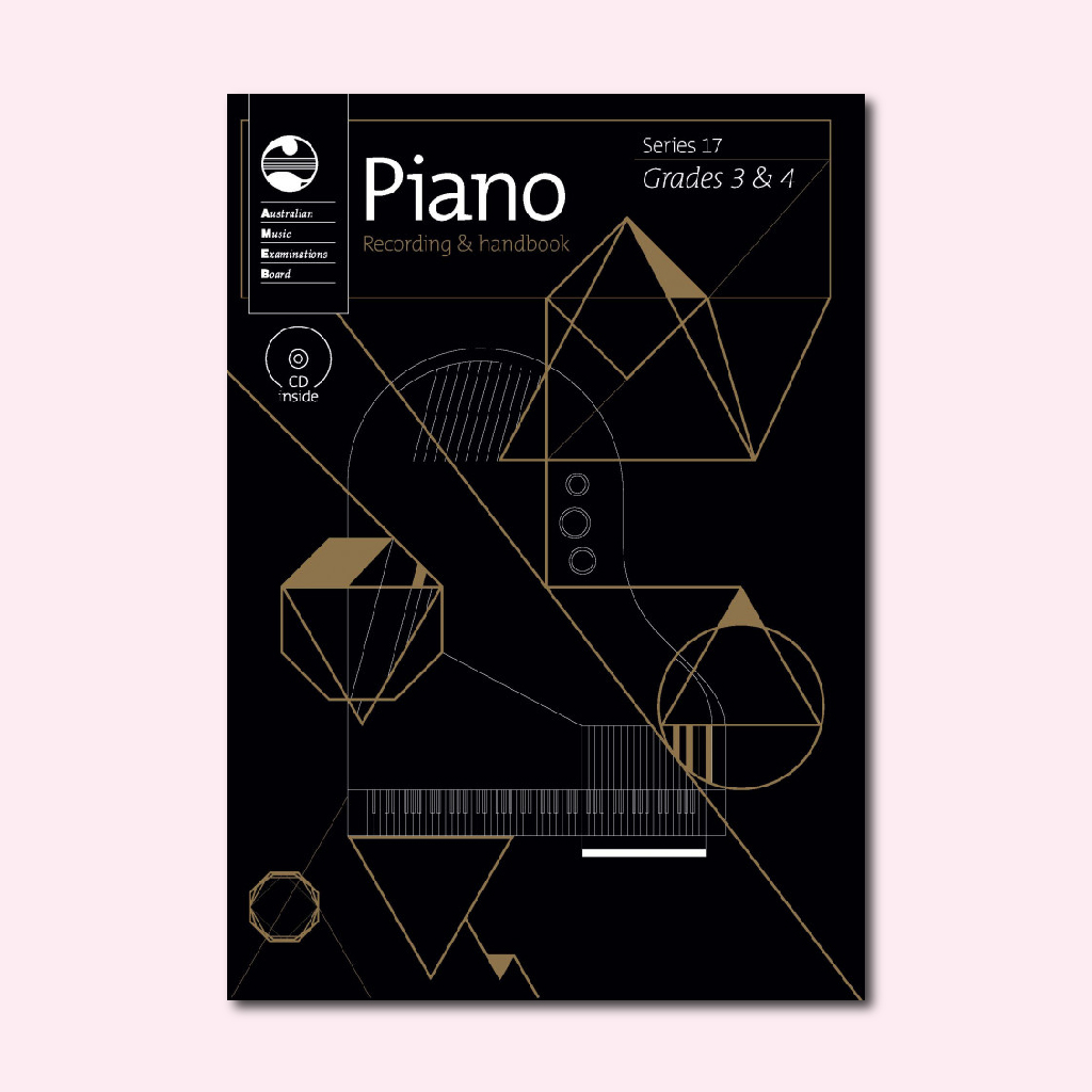 Sách Piano Series 17 Grade 3 &amp; 4 Recording &amp; Handbook