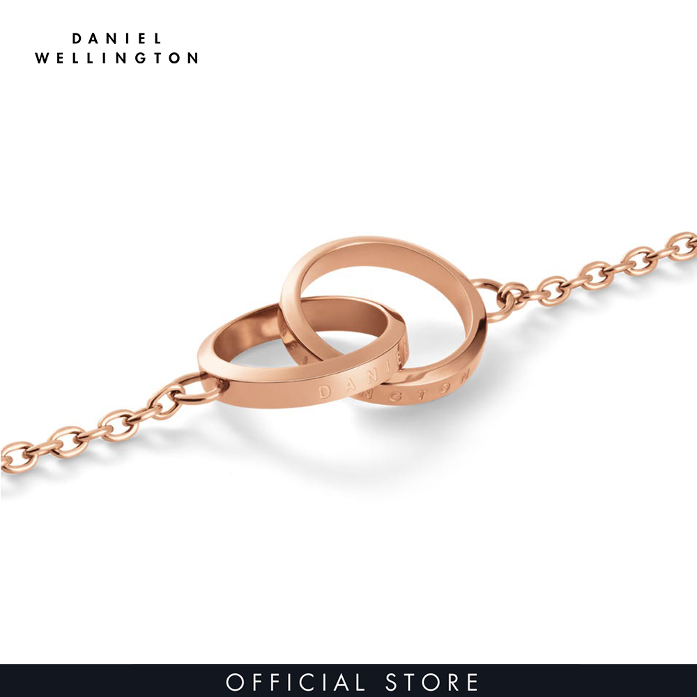 Dây chuyền Daniel Wellington màu vàng hồng - Elan DW00400166