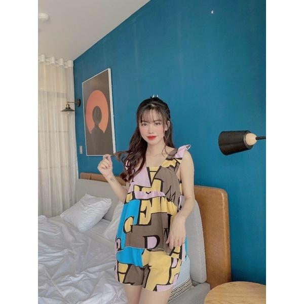 Đồ bộ, đồ ngủ, mặc nhà, hai day, quần đùi Ma4350sumisu shop