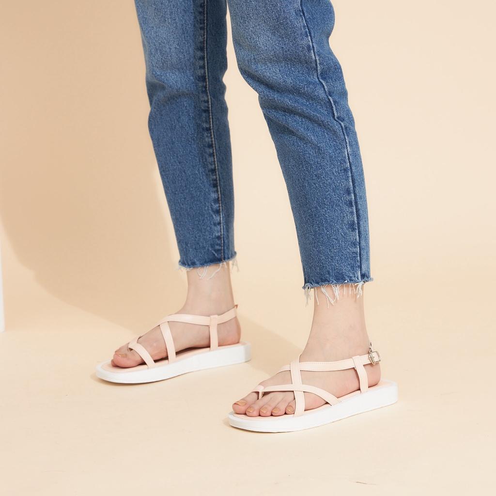 Giày MWC 2920 - Giày Sandal Đế Bánh Mì, Giày Sandal Quai Dây Xỏ Ngón Đế Bánh Mì Thời Trang