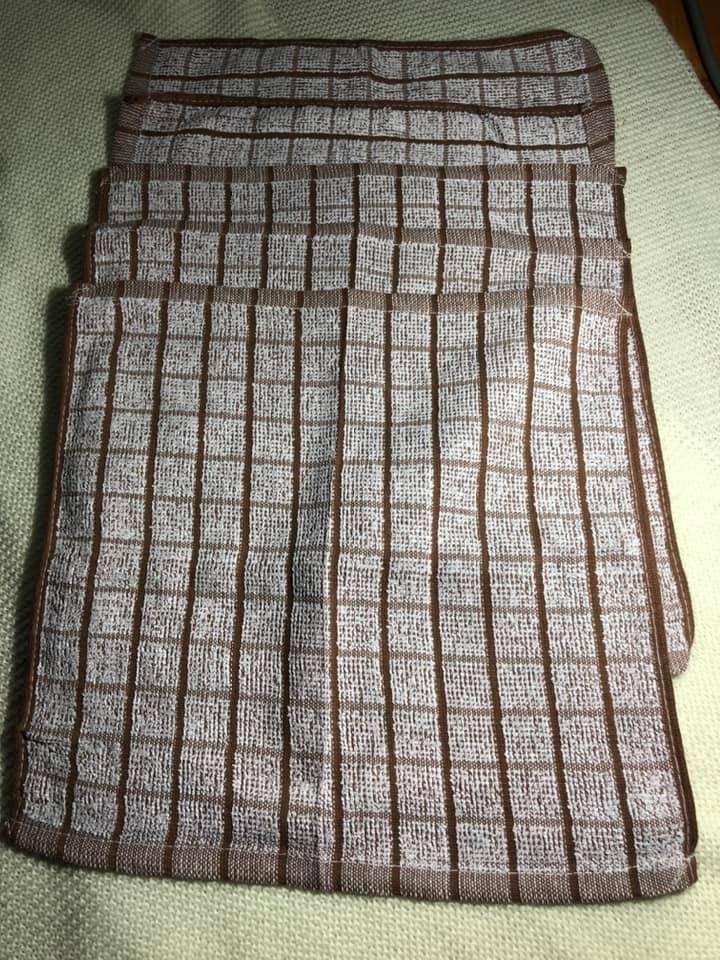 Combo 5  khăn lau đa năng hình vuông 30cm