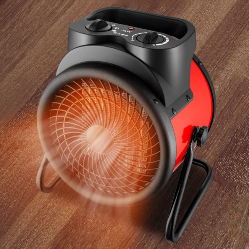 220V Di Động Công Nghiệp Điện Bình Giữ Nhiệt Làm Ấm Không Khí Phòng Tản Nhiệt 2000W Nhiệt Nhanh 3 Bánh Răng Điều Chỉnh Bảo Vệ Quá Nhiệt