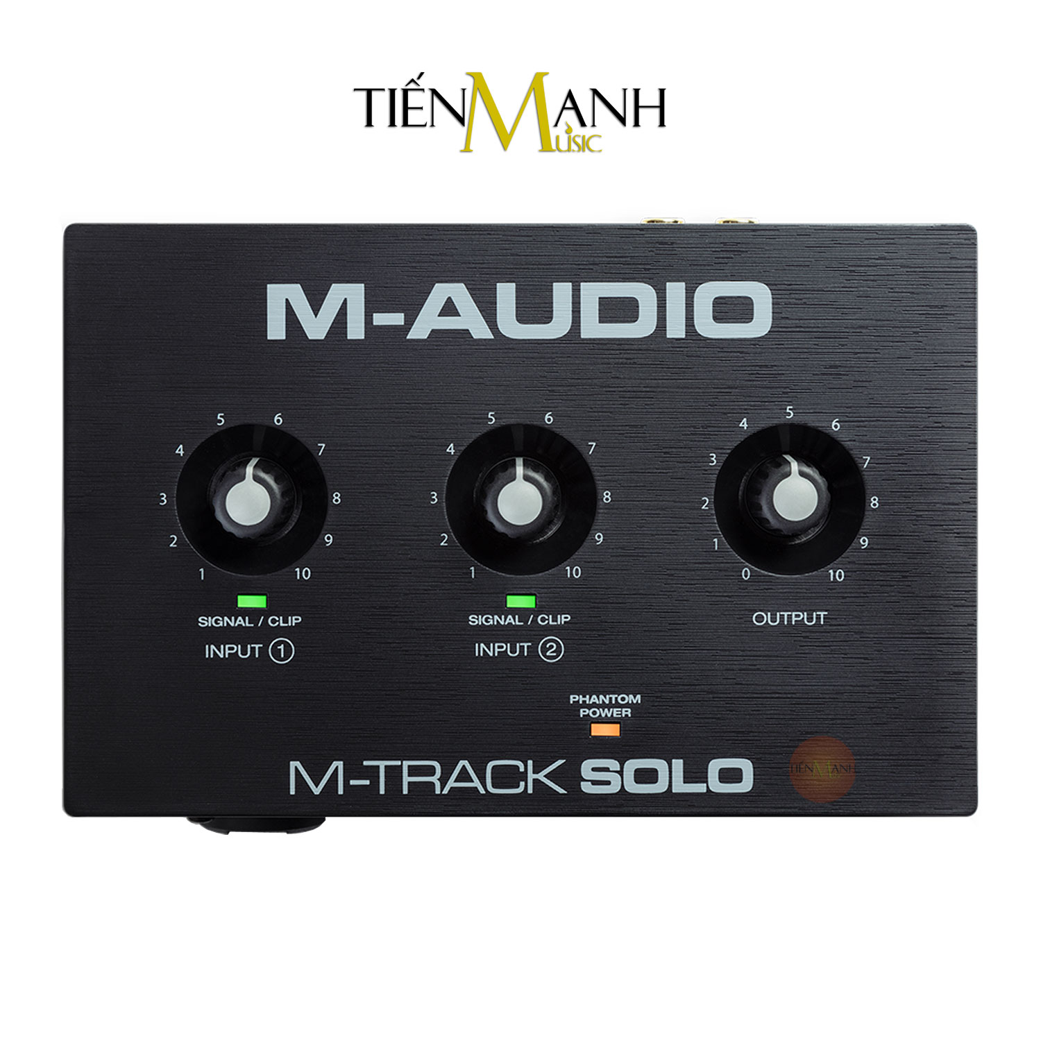 Soundcard M-audio M-Track Solo Bộ Thu Âm, Livestream MAudio MTrack Audio Sound Card M Track Hàng Chính Hãng - Kèm Móng Gẩy DreamMaker