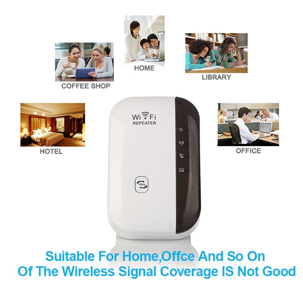 300Mbps Wifi Repeater Wireless AP Router Extender Signal Booster Range