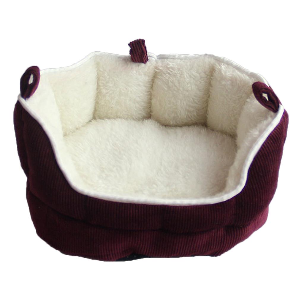 Pet Puppy Rat Chinchilla Hamster Guinea Pig Bed Nest Warm Cave House Coffee