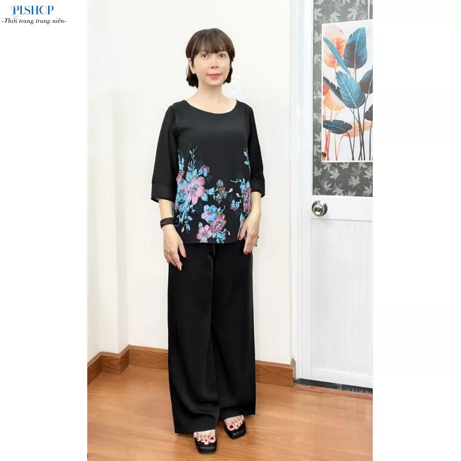 Đồ Bộ Trung Niên Cho Bà, Mẹ Lịch Sự Thoải Mái. Mẫu Đồ Bộ Dài Tặng Mẹ Tặng Bà Ý Nghĩa