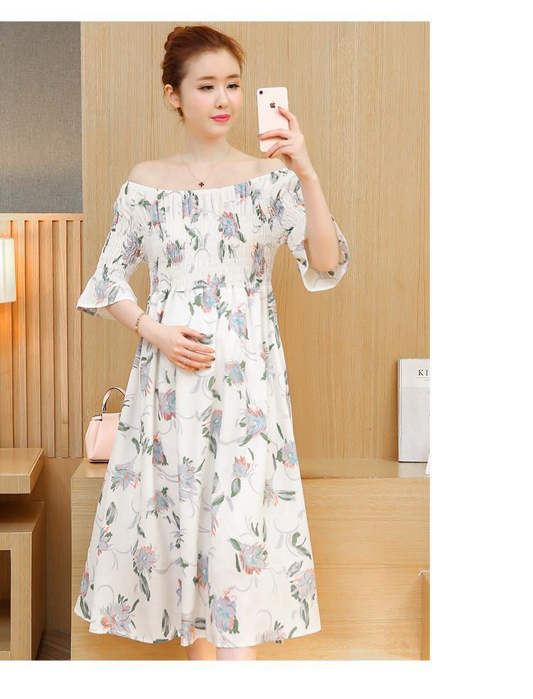 Đầm bầu maxi dài DN36