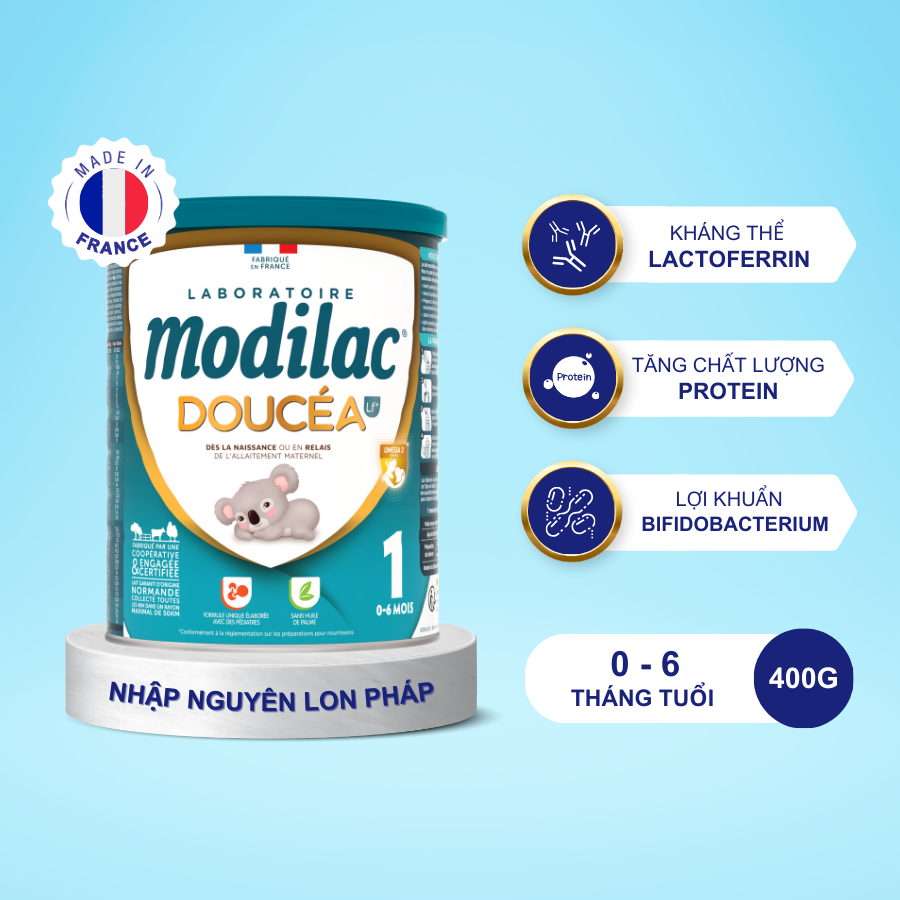 Sữa bột Modilac Doucéa 1 800g