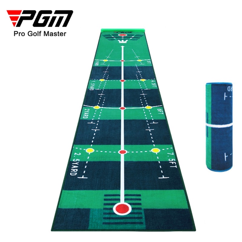 Thảm tập Golf Putting PGM TL018 - Thảm tập Putt mặt nhung, đế chống trượt