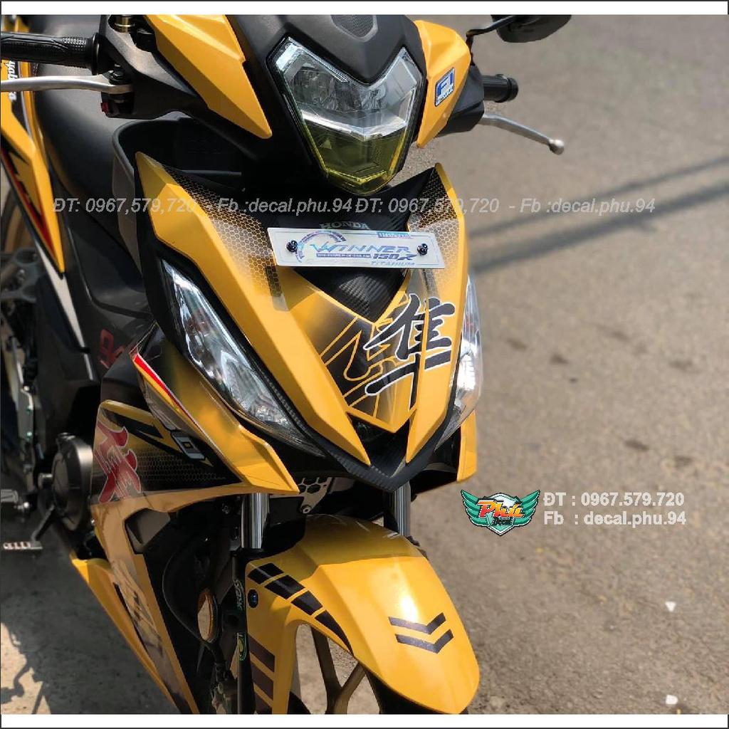 Tem Rời Winner Vàng Hayabusa
