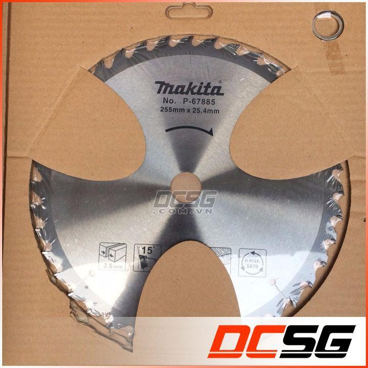 Đĩa cưa gỗ 40 răng 255x25.4mm Makita P-67885