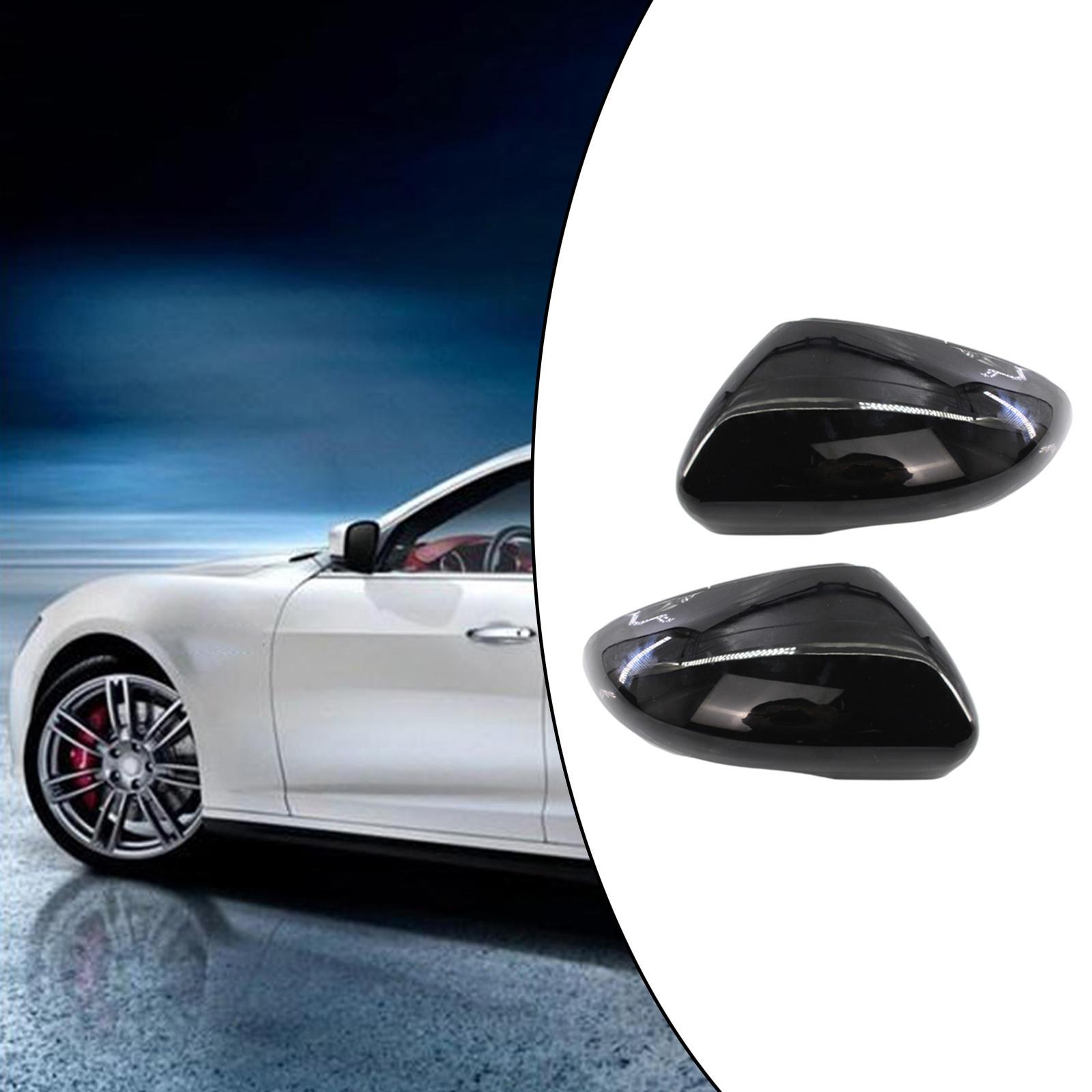 2PCS Rearview Mirror Cover Car Replacement Accessories for VW GOLF 5K0857538