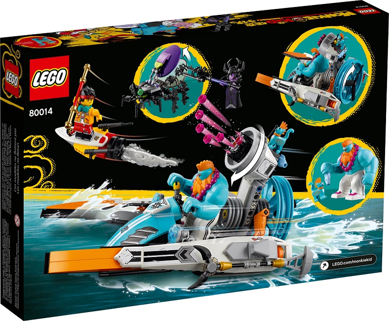 LEGO Monkie Kid 80014 - Thuyền Chiến của Sandy