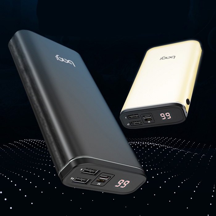 Pin dự phòng Bagi chất lượng cao 10.000mAh P9 - Hàng chính hãng