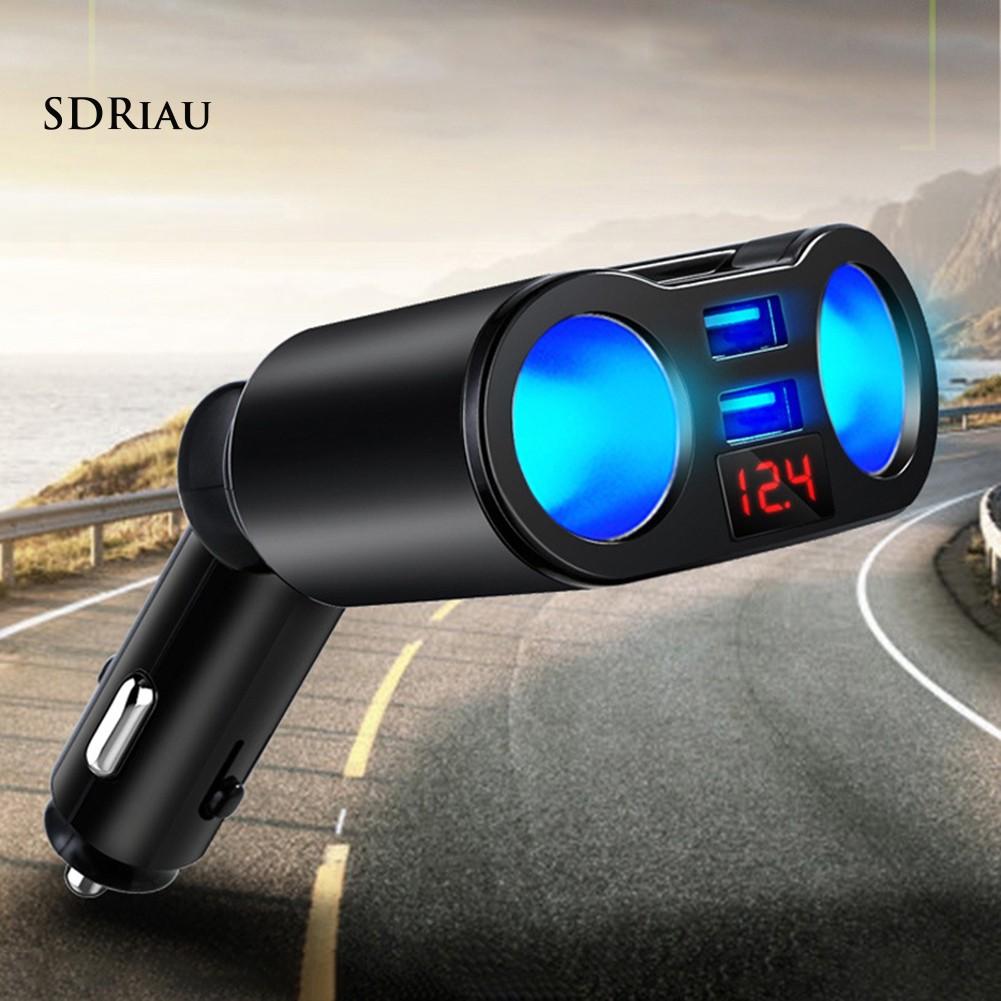 Tẩu Sạc 3 Cổng Usb 5v 3.1a Cho Xe Hơi