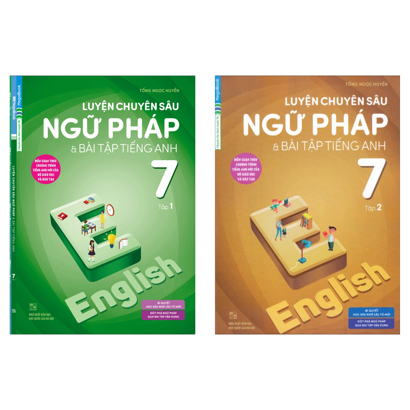 Combo Luyện Chuyên Sâu Ngữ Pháp Và Bài Tập Tiếng Anh 7 (Chương Trình Mới)