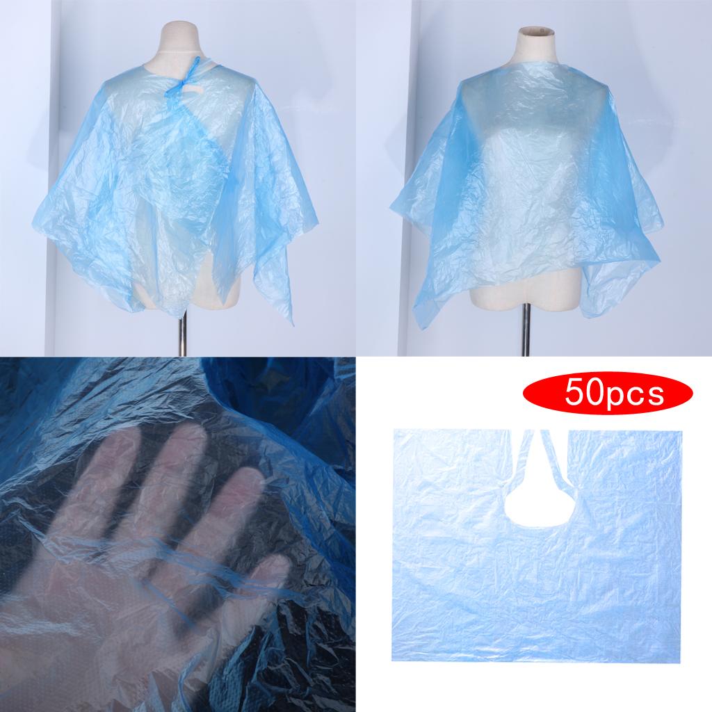150x Disposable Hair Cutting Cape Gowns Stylist Barber Shop Capes Apron