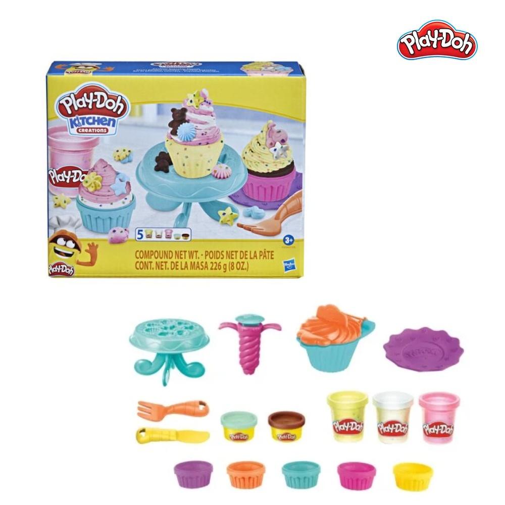 Bộ đồ chơi đất nặn bánh cupcakes Play-Doh