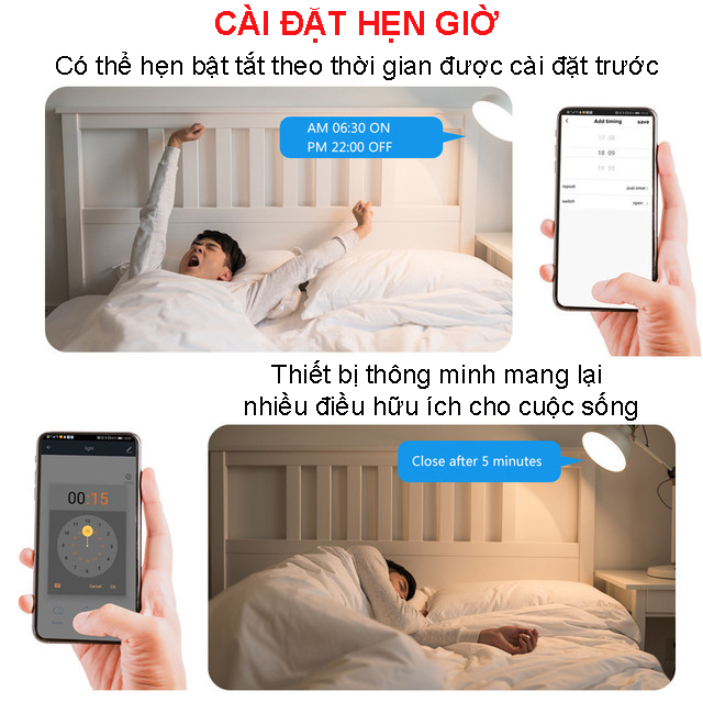 Công Tắc Thông Minh Wifi Tuya Phiên Bản Cao Cấp Hình Chữ Nhật Cảm Ứng 1-2-3-4 Nút Điều Khiển Qua App Smart Life - Hàng Chính Hãng