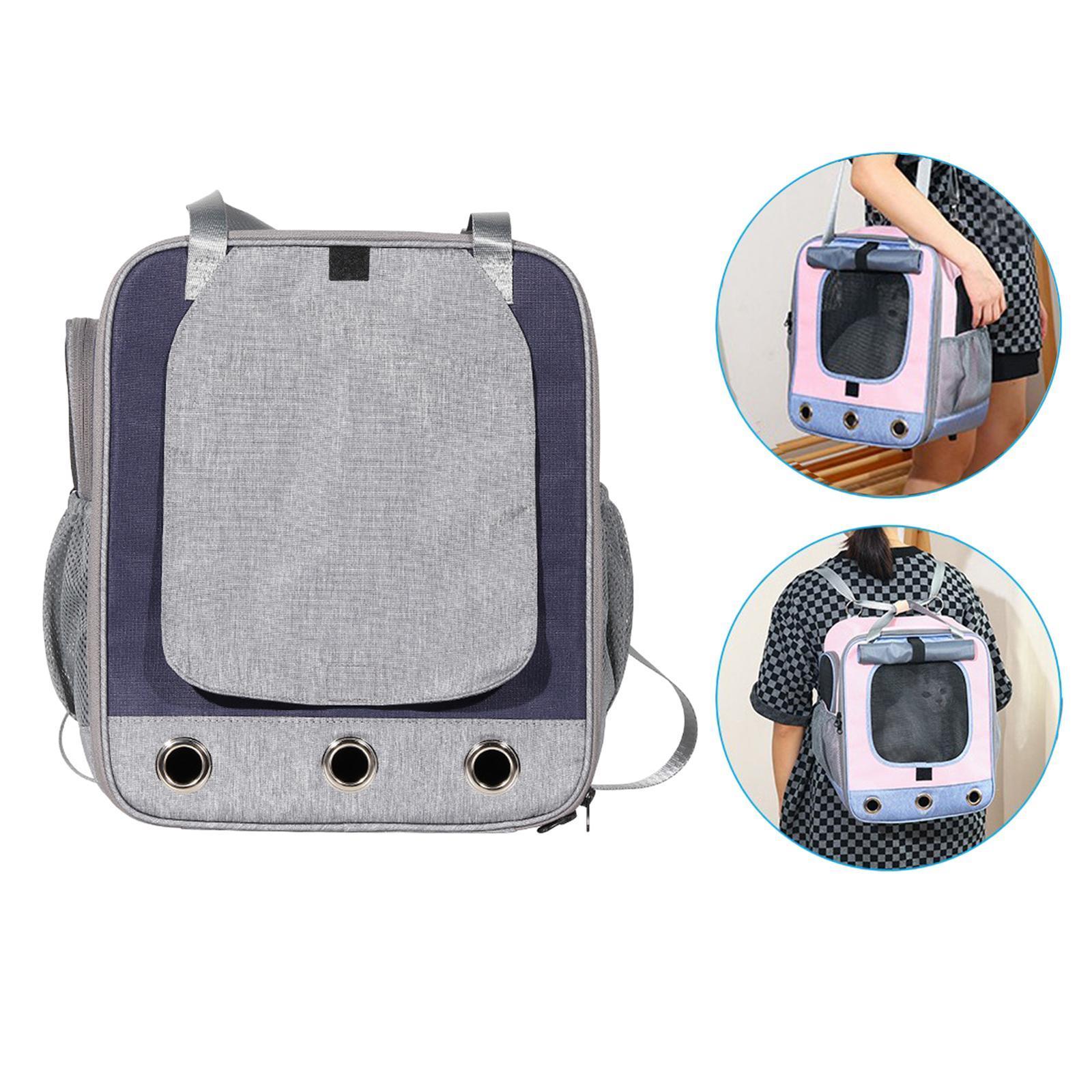 Comfortable Pet  Carrier Backpack Breathable for  Outdoor Use