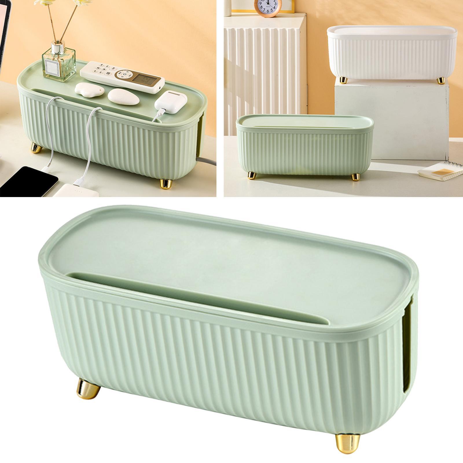 Cable Management Box,    Cord Holder   for Home and Office Household