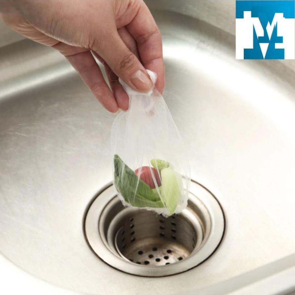 100 Túi Lọc Rác Bồn Rửa Chén Bát - Siêu Rẻ - HÀNG LOẠI 1