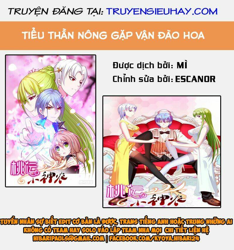 đào vận tiểu thần nông chapter 1 1