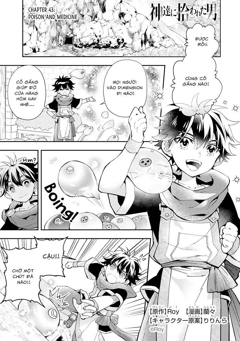 người đàn ông được chọn bởi các vị thần chapter 43.1 1