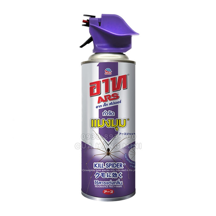 Chai Xịt Nhện ARS Jet Spider Thái Lan - 300ml