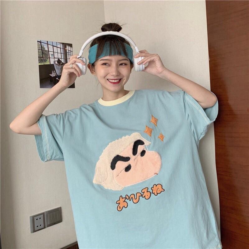 Áo thun tay lỡ form thụng Unisex