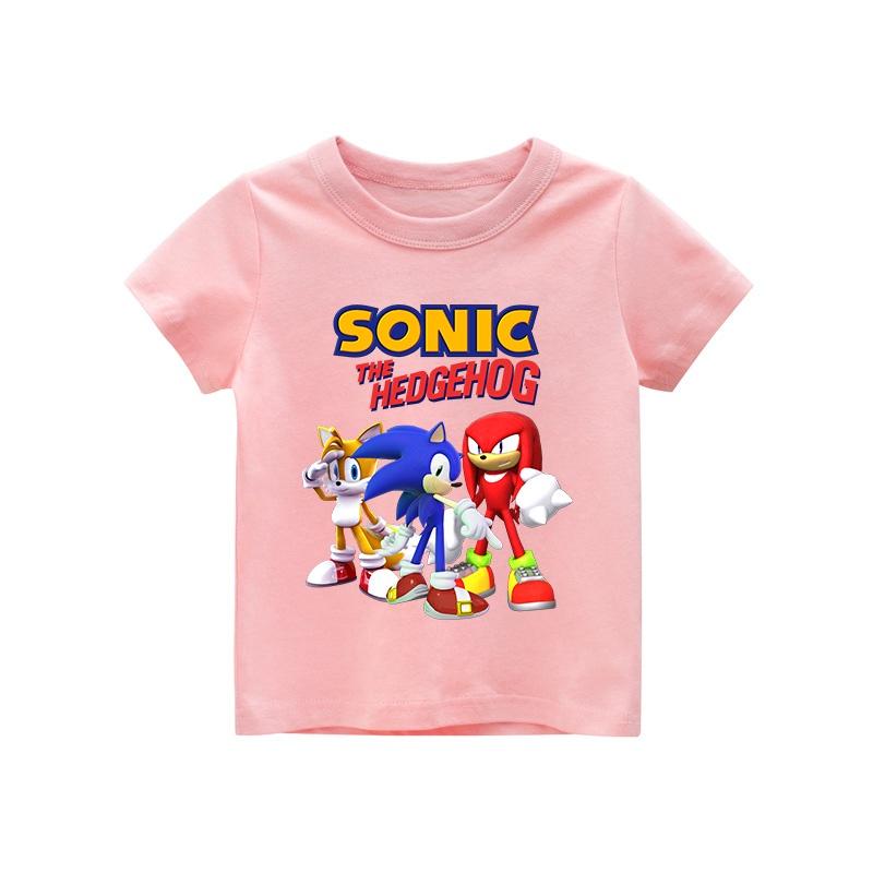 Áo thun trẻ em SONIC 5 , 8 màu áo, đầy đủ size có big size, MÀU KHÁC NHẮN TIN SHOP