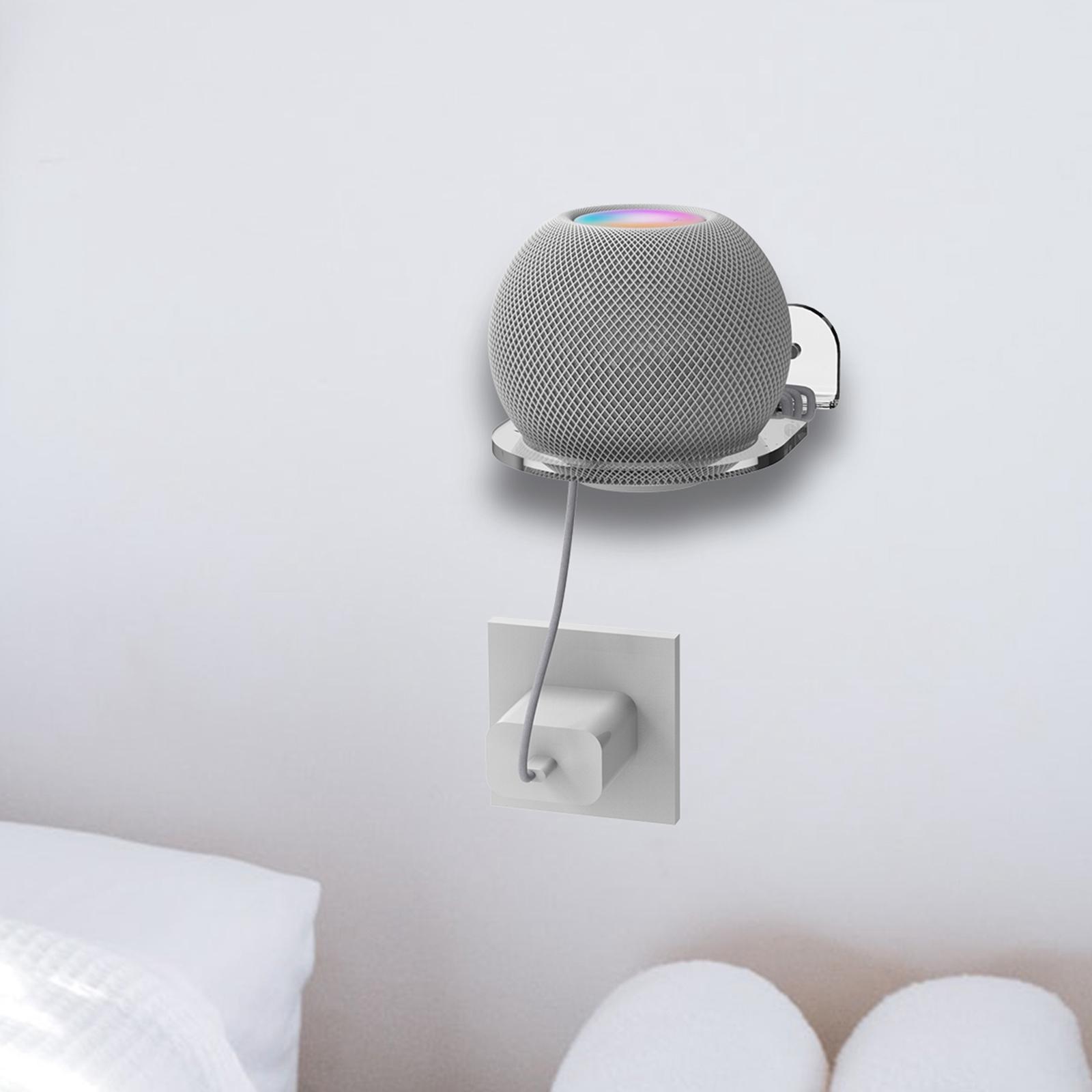 Wall Mount Stand Holder Bracket Acrylic Shelf for dot 1/2/3/4 Black