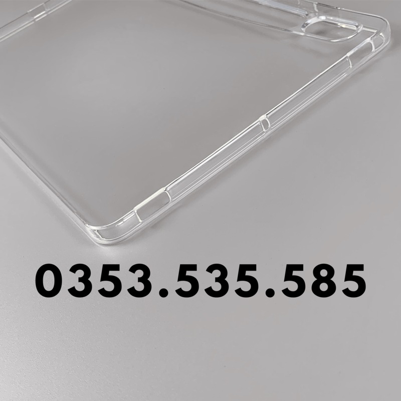 Ốp lưng dành cho Samsung Galaxy Tab S8 Plus 2022 silicon dẻo trong suốt cao cấp