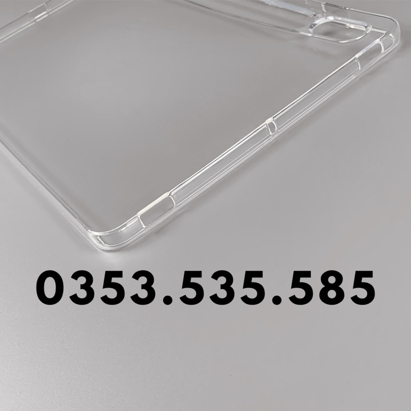 Ốp lưng dành cho Samsung Tab S8 Plus 2022 silicon trong suốt cao cấp