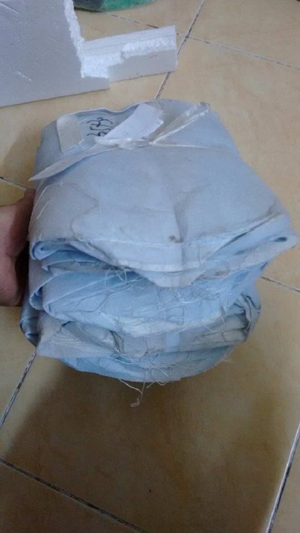 50 TÚI VẢI TRỒNG CÂY 30x30 CM, kích thước thực lớn hơn 30x30cm
