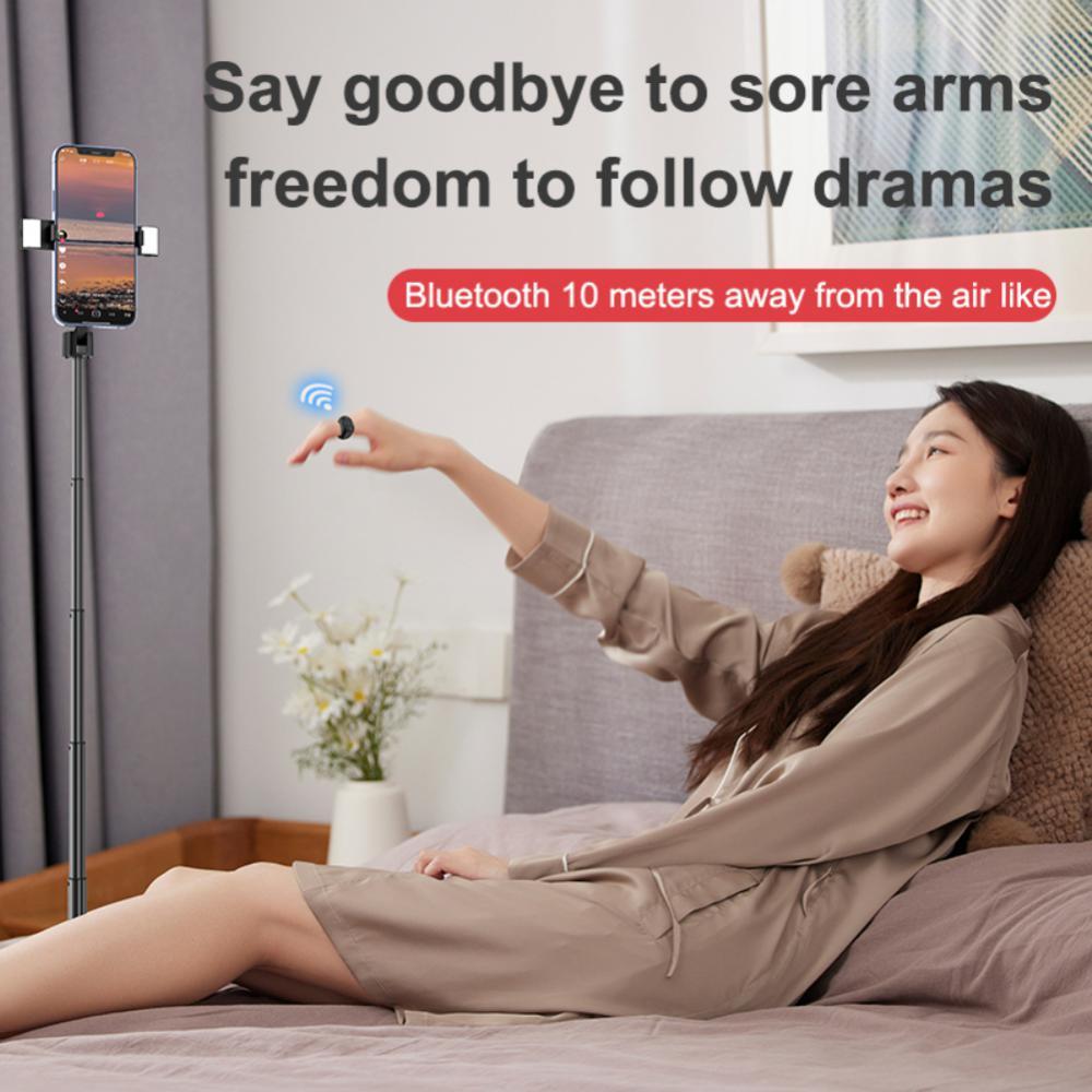 Bộ điều khiển vòng điều khiển điều khiển điều khiển từ xa Fingerertip Selfie Trình điều khiển video tik Tok Trình cuộn video trên mỗi lần quay trang tự động
