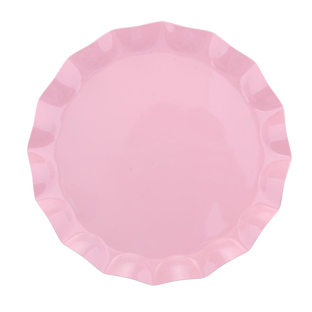 Cake Pan Dessert Table Iron Cake Stand Pink S