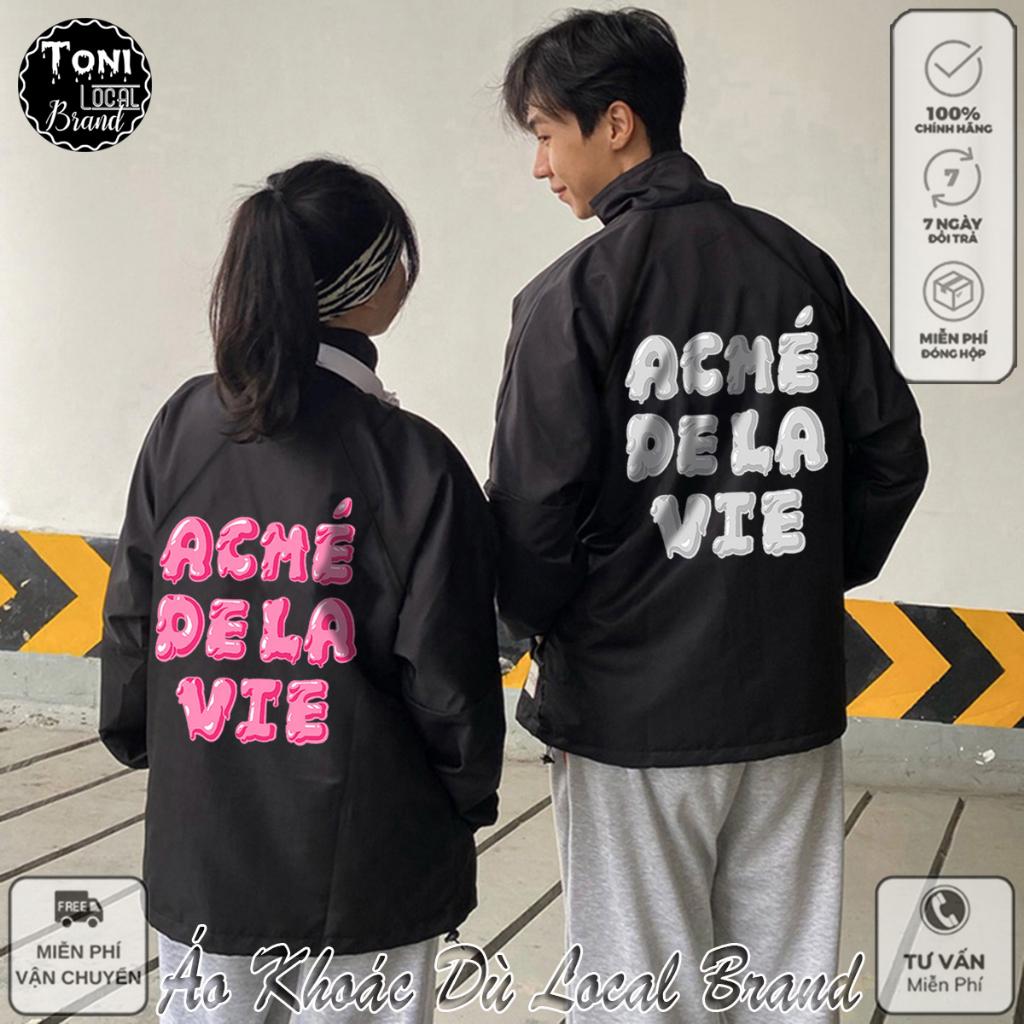 Áo Khoác Dù Local Brand ADV Jacket Mero 2 lớp dày form rộng Unisex cổ bẻ
